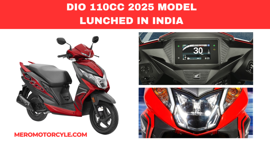 DIO 110CC 2025 MODEL