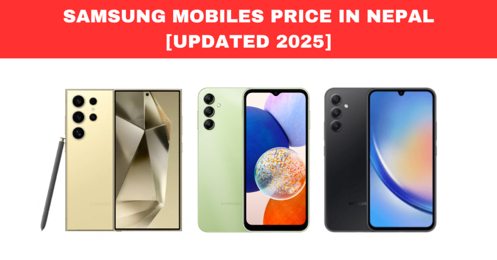 SAMSUNG MOBILES PRICE IN NEPAL